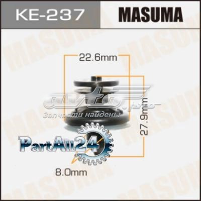 KE237 Masuma пістон (кліп кріплення обшивки дверей)
