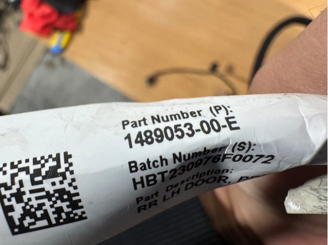 Купити 148905300E Tesla Джгут проводів задніх дверей