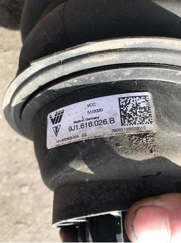 9J1616026C VAG Пневмоподушка/пневморессора моста заднього