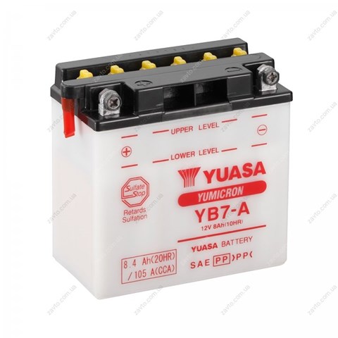 YB7A Yuasa акумуляторна батарея, акб