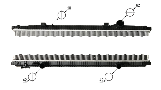 Купити 231DF014601 Perfekt Cooling Радіатор двигуна