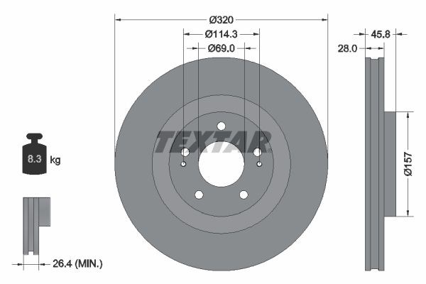  563307JC Jurid/Bendix