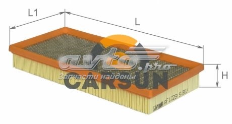 AF1723S Alpha Filter Повітряний фільтр двигуна