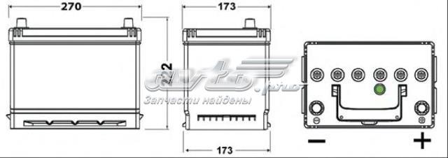 Купити Акумулятор Exide 70 А/г (EB704)