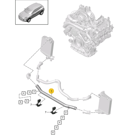  95B145762F Porsche