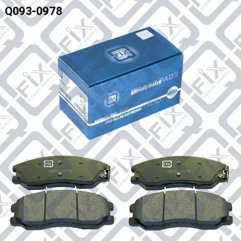 Купити Q0930978 Q-fix Колодки гальмівні передні, дискові