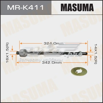 Тяга рульова поперечна Masuma MRK411 ціна, від 10.89 USD