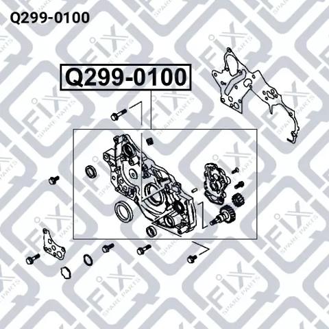 Купити Q2990100 Q-fix Насос маслозакачуючий