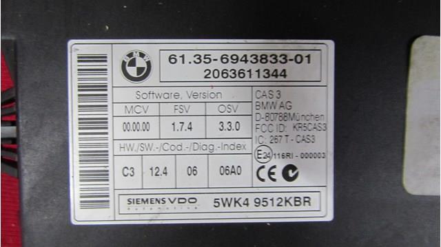  61356943833 BMW