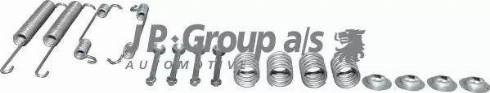 Ремкомплект задніх гальм JP Group 1563950510 ціна, від 5.09 USD