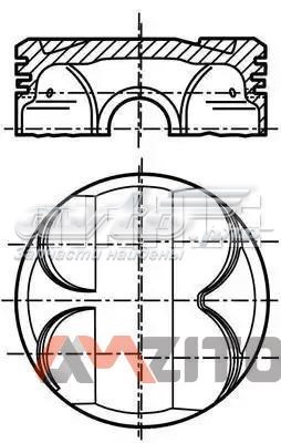 Поршень в зборі Mahle Original 081PI00101000 ціна, від 104.33 USD