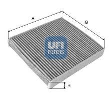 Фільтр салону 5421900 UFI