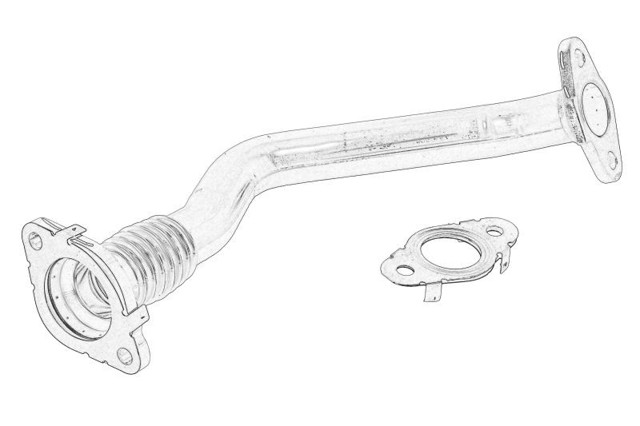 Патрубок системи рециркуляції ОГ EGR 32225133 Volvo