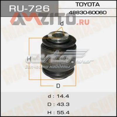 Лінк стабілізатора, заднього Masuma RU726 ціна, від 16.57 USD