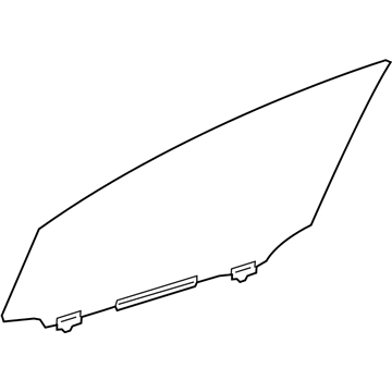 6810278050 Toyota Скло водійських дверей
