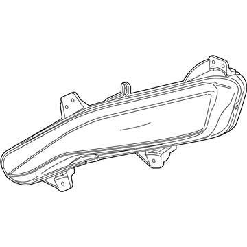 Купити 84575552 General Motors Фара денного світла, права