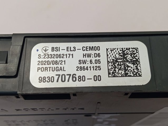 9830707680 Peugeot/Citroen 