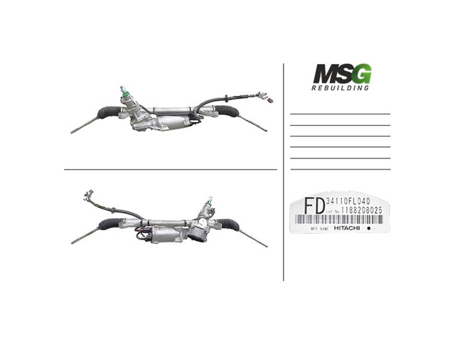 SU406NL00R MSG Rebuilding Рейковий рульовий механізм