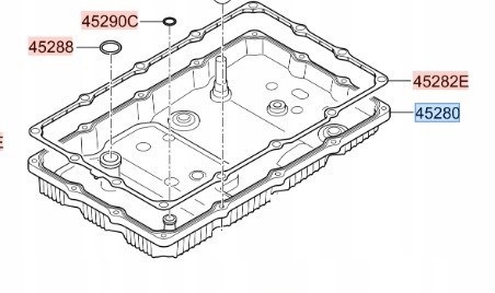 4528047400 Hyundai/Kia Масло в коробку автомат