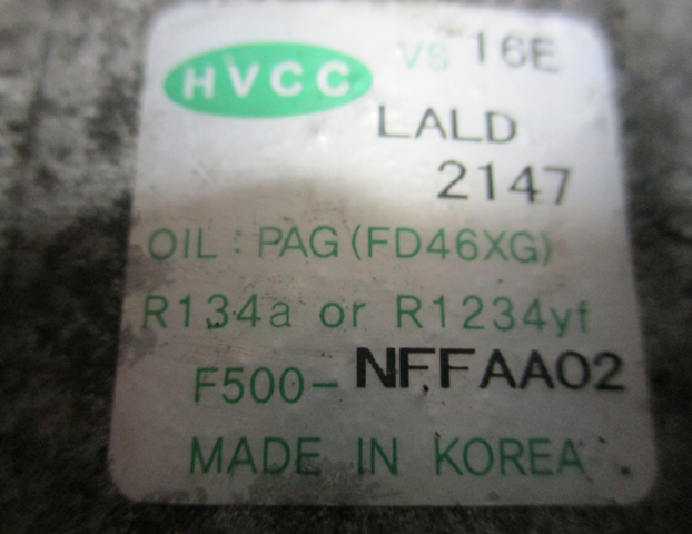  Hyundai/Kia F500NFFAA02 ціна, від 179.44 USD