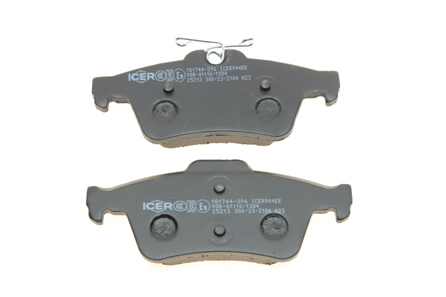 Задні гальмівні колодки Icer 181744396 ціна, від 21.82 USD