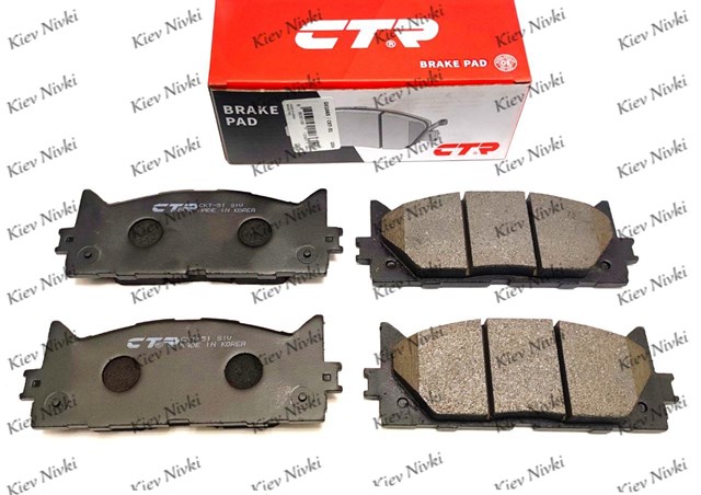 Передні тормозні колодки GK1065 CTR