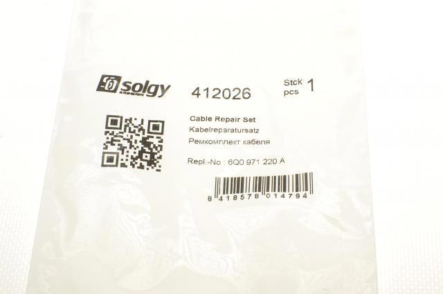 Дріт свічок накалювання 412026 Solgy