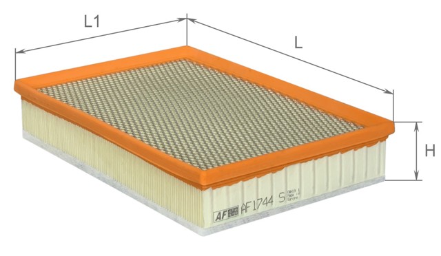 Елемент повітряного фільтра Alpha Filter AF1744S ціна, від 5.70 USD
