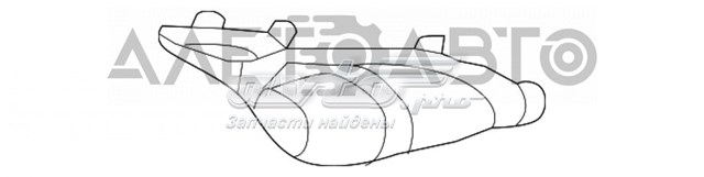 Купити 622573JA0B Nissan/Infiniti Заглушка, решітка протитуманних фар бампера переднього, ліва