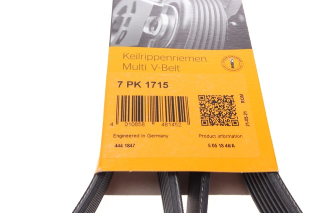 7PK1715 Continental/Siemens Поліклиновий ремінь