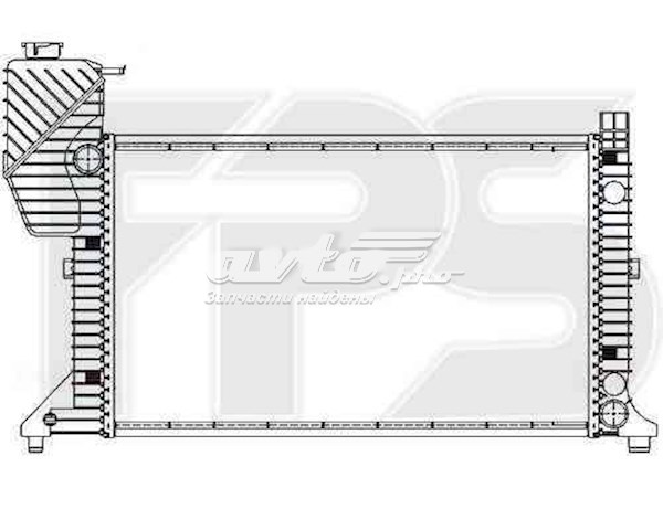 Радіатор основний FPS FP46A793 ціна, від 88.68 USD