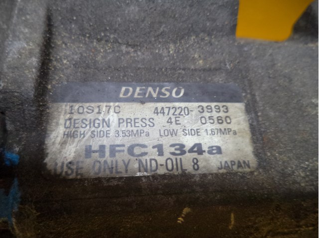 Компресор системи кондиціювання Denso 4472203993 ціна, від 164.70 USD