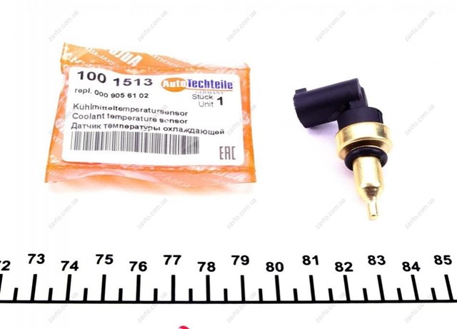 1001513 Autotechteile датчик температури охолоджуючої рідини