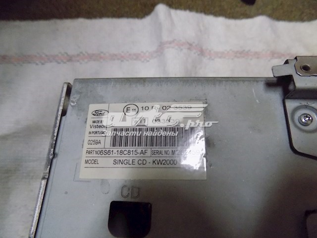  6S6118C815AF Ford
