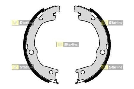 Купити BC09460 Starline Гальмівні колодки гальма стоянки