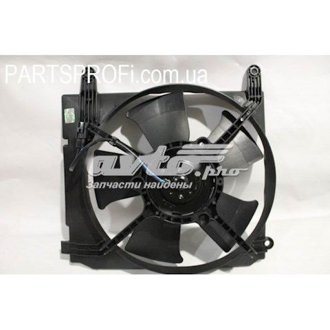 96259175 Parts-Mall Дифузор радіатора охолодження, в зборі з мотором і крильчаткою