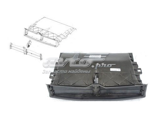 Дифузор радіатора охолодження, верхній FPS FP8502210 ціна, від 70.69 USD