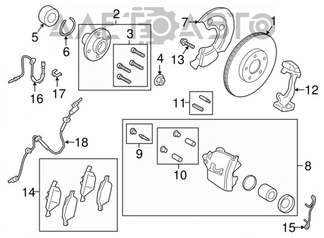 Купити CN1Z2K004B Ford 