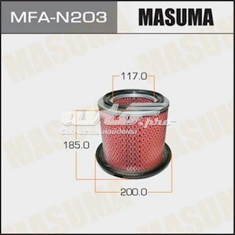 Купити MFAN203 Masuma Автомобільний фільтр повітря