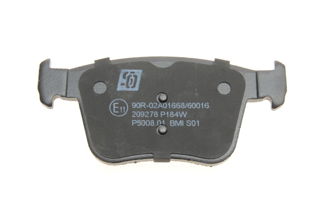 Задні гальмівні колодки 209278 Solgy