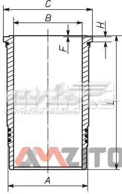 Гільза поршнева Mahle Original 037LW00102001 ціна, від 81.39 USD