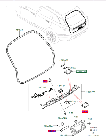 LR093794 Land Rover 