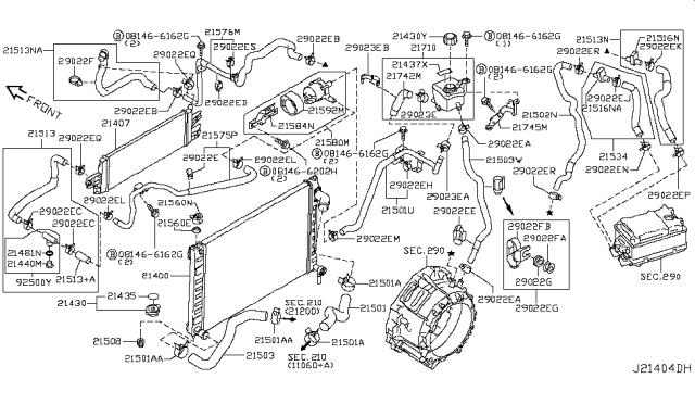  92500AR000 Nissan