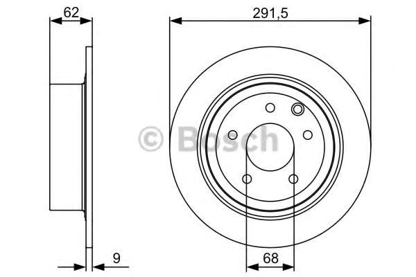 Задні дискові гальма Bosch 986479362 ціна, від 33.00 USD