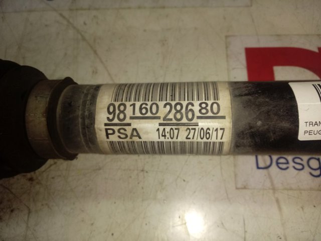 Піввісь права 9816028680 Peugeot/Citroen