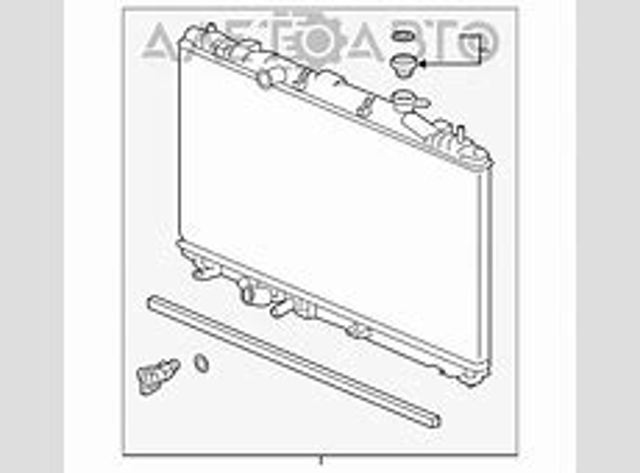 Радіатор основний Koyorad PL083632 ціна, від 181.97 USD