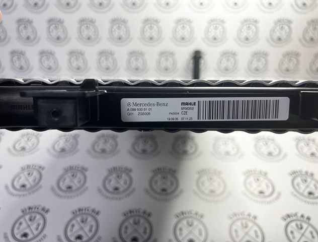 A0995005101 Mercedes Радіатор охолодження двигуна