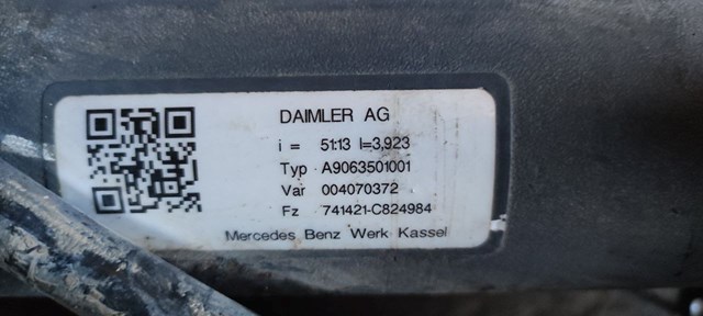 Купити A9063502404 Mercedes Міст задній в зборі