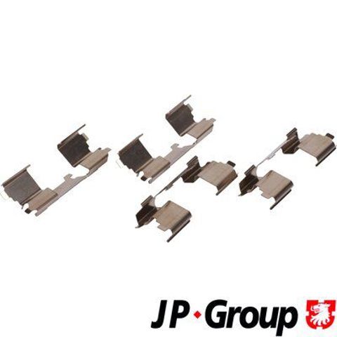 1163651510 JP Group Комплект пружинок кріплення дискових колодок, передніх