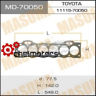 Купити 1111570050 NIPPON MOTORS Прокладка ГБЦ
